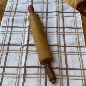 Vintage wooden rolling pin